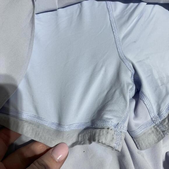 Lululemon Court Rival High Rise Skort Skirt Powder Blue 6 - Picture 5 of 6